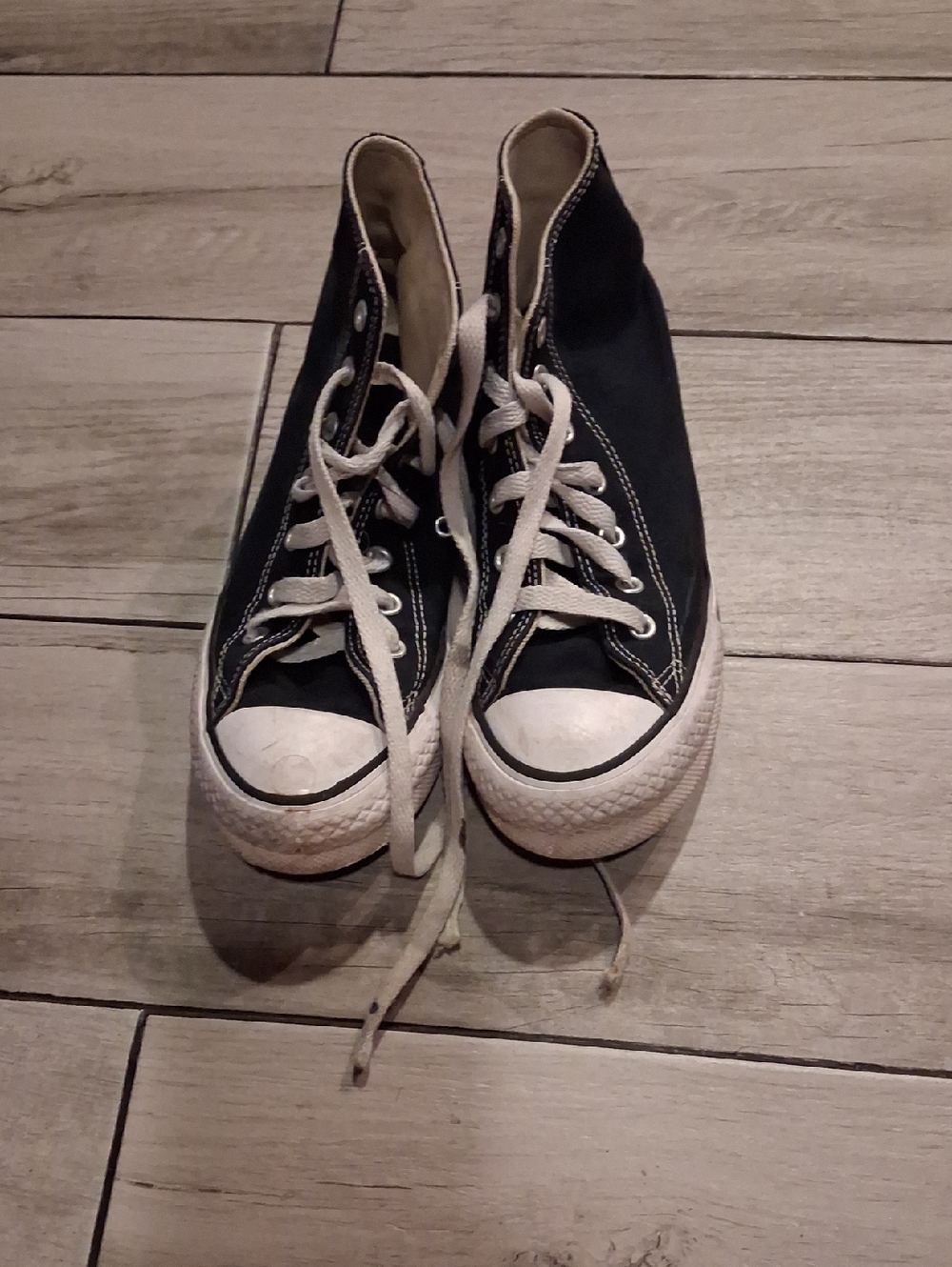 🍁Converse All Star Black High-Top Platform Sneakers🍦